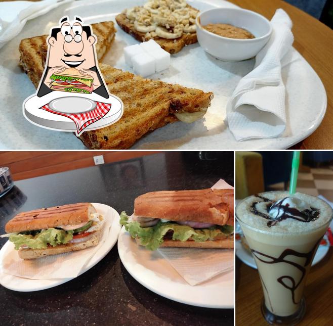 Club sandwich at Coffee Nation, Kurukshetra