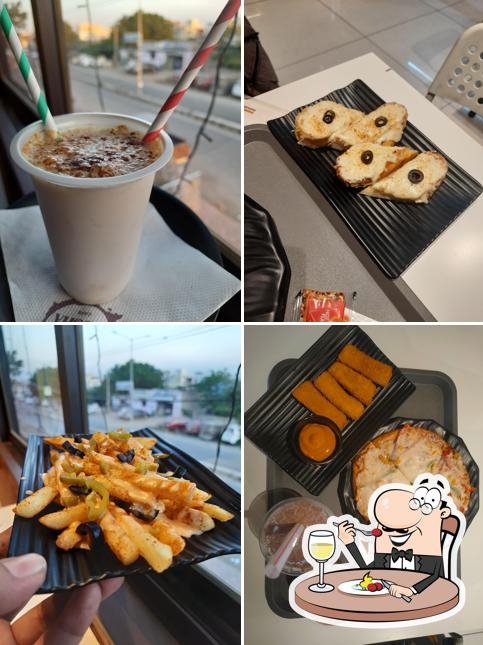 Food at Milk & Mocha Cafe