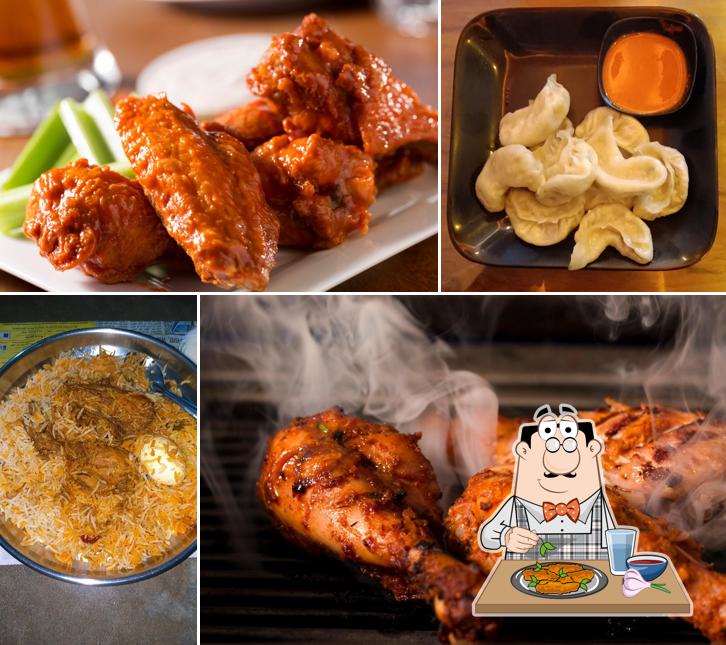 Chicken wings at The Maizing Restaurant & Café