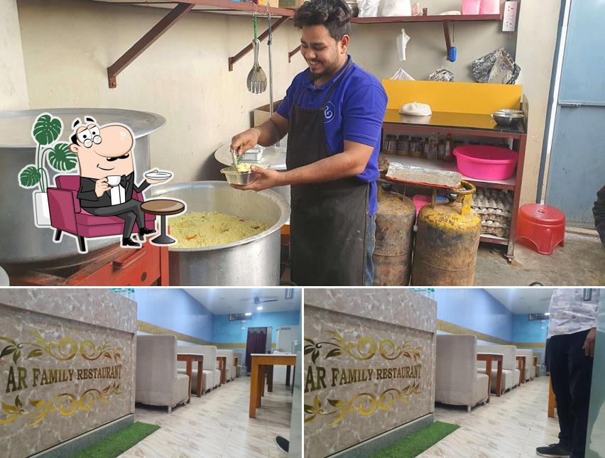 Check out how AR Family Restaurant and hotel looks inside