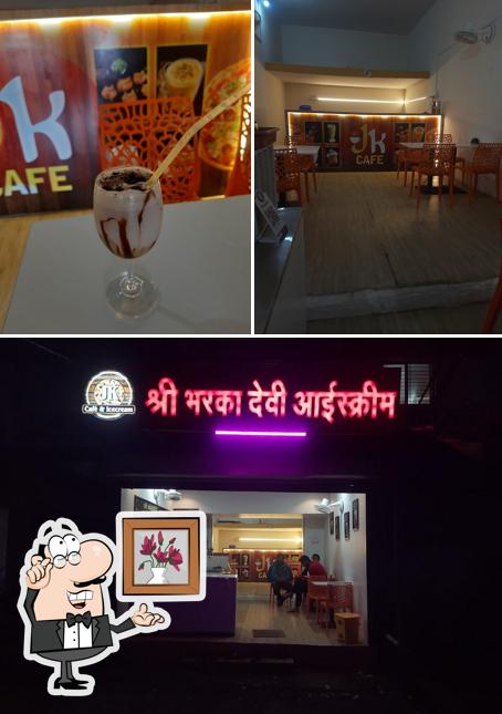 Jk cafe & bharakadevi ice-cream