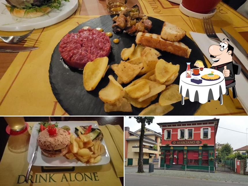 Piatto di formaggi al MARCIANO PUB MARGHERA