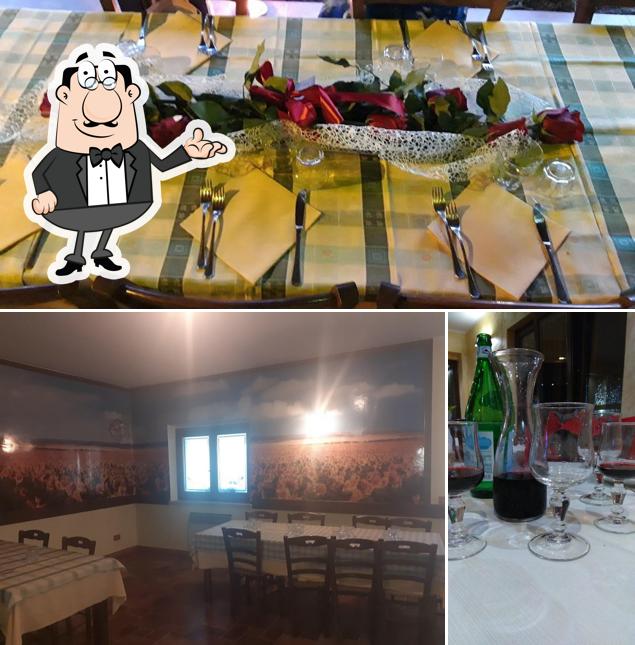 Questa è la immagine che presenta la interni e vino di Agriturismo il Contadino