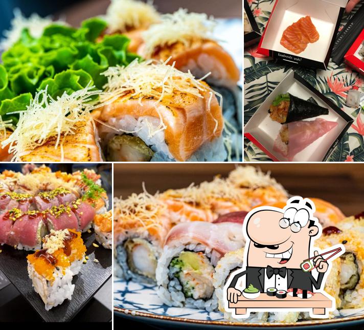 Prova le varie opzioni di sushi