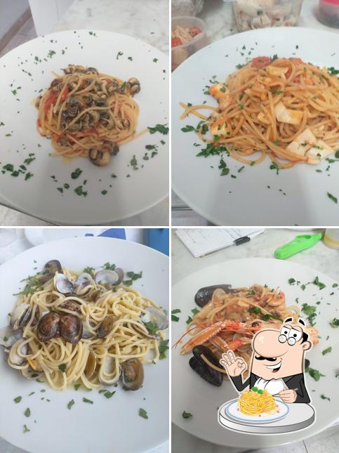 Spaghetti alla carbonara al TRATTORIA dal PESCATORE