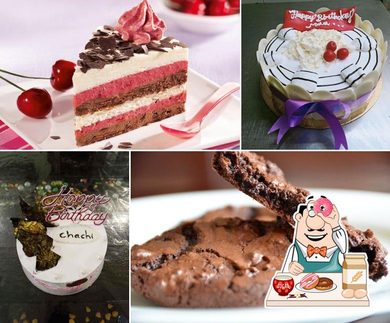 Swiss Affaire "The Bake Studio" provides a number of sweet dishes