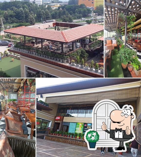 You can get some fresh air outside Adda