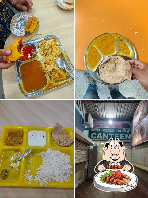 Meals at AIIMS OPD canteen
