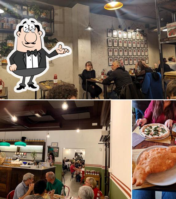 Dai un'occhiata agli interni di Pizza e Mozzarella