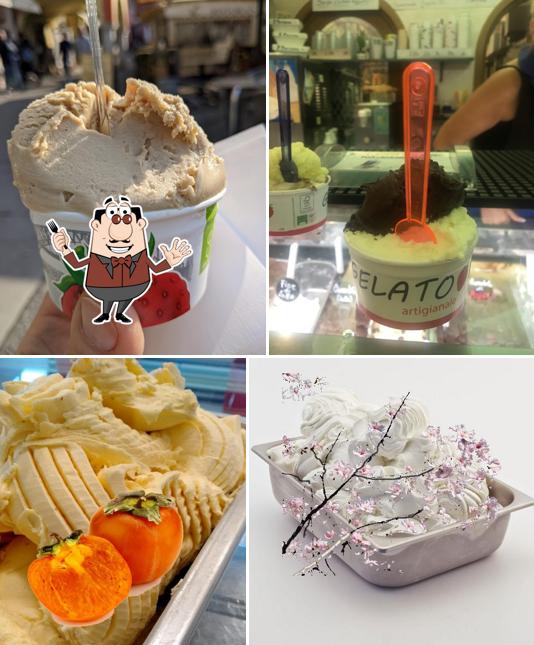 Cibo al Gelateria Arcobaleno Lerici