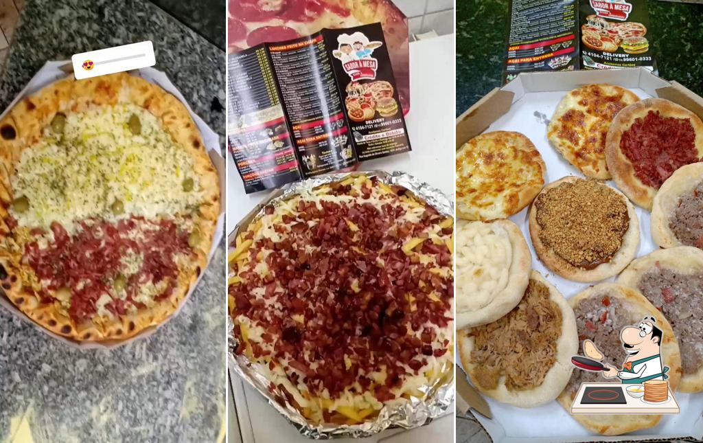 Panquecas em Pizzaria E Hamburgueria Sabor A Mesa