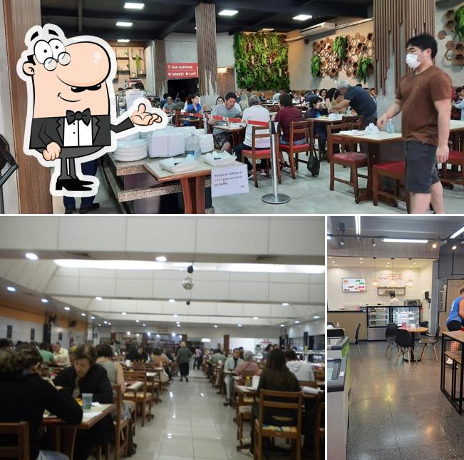 O interior do Restaurante Nandemoyá