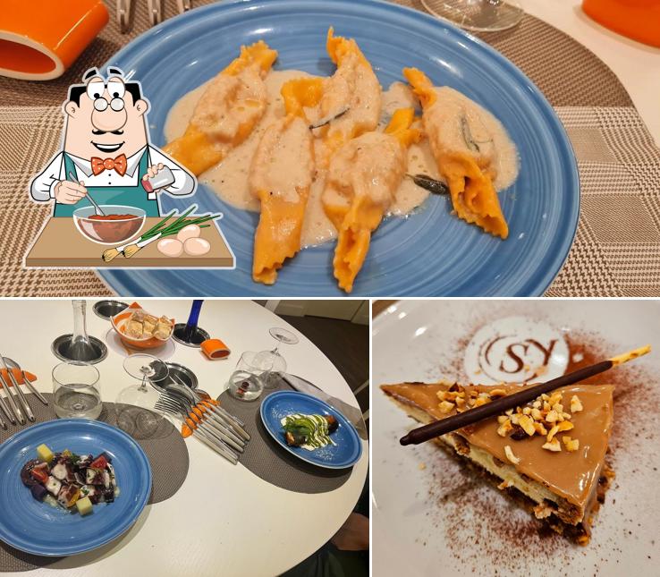 Ravioli al Ristorante Syncronia