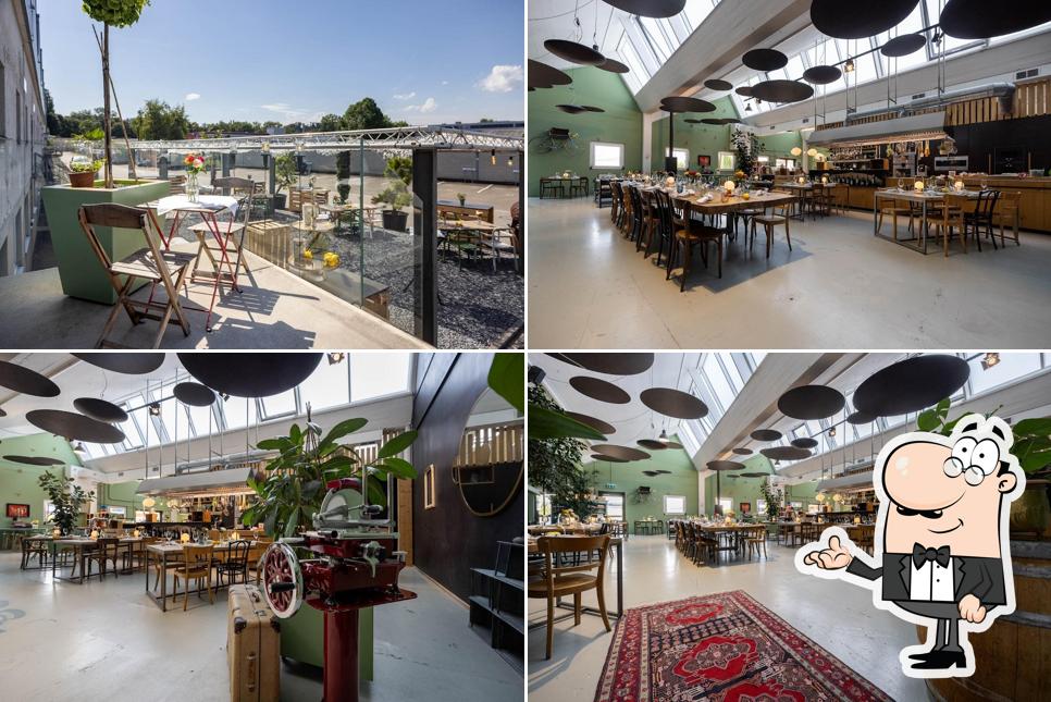Dai un'occhiata agli interni di AUSO Restaurant Eventhalle Catering