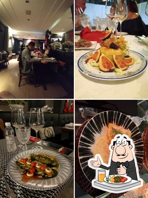Comida em Bistro da Praça