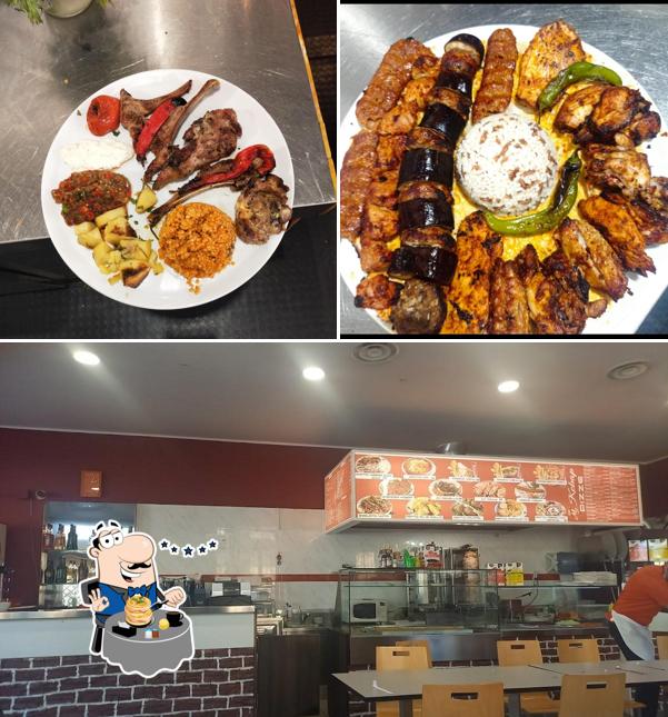 Questa è la foto che presenta la cibo e interni di Mr Kebap busto arsizio