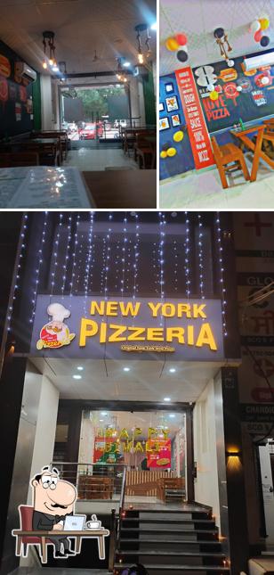 The interior of New York Pizzeria