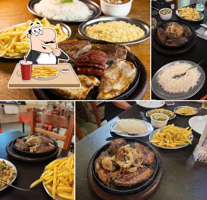 Batata frita em Picanha do Zé