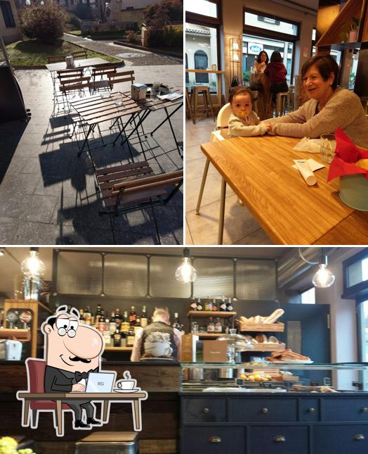 Gli interni di Atipico Bistrot