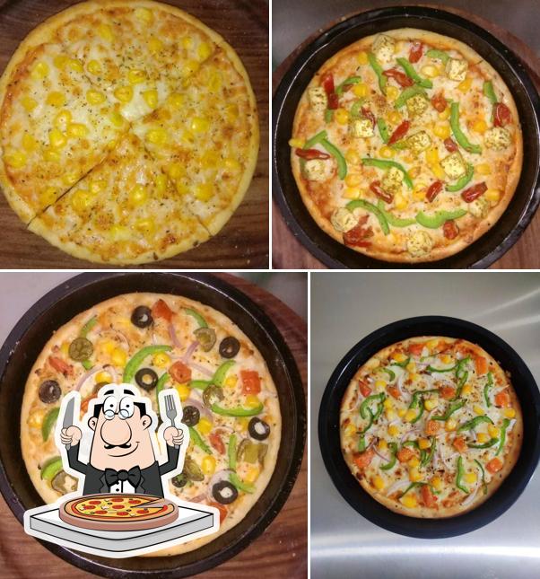 Try out pizza at Green Pizza Hub