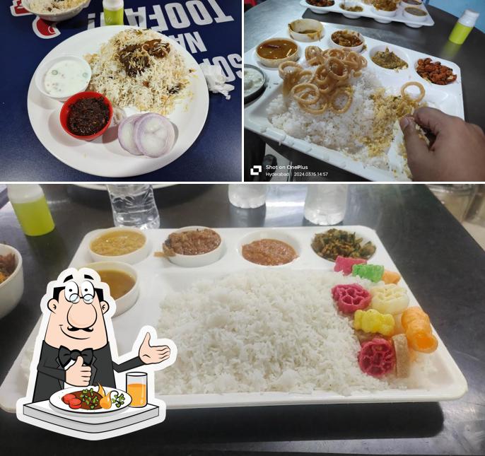 Food at Raju Gari Vantalu