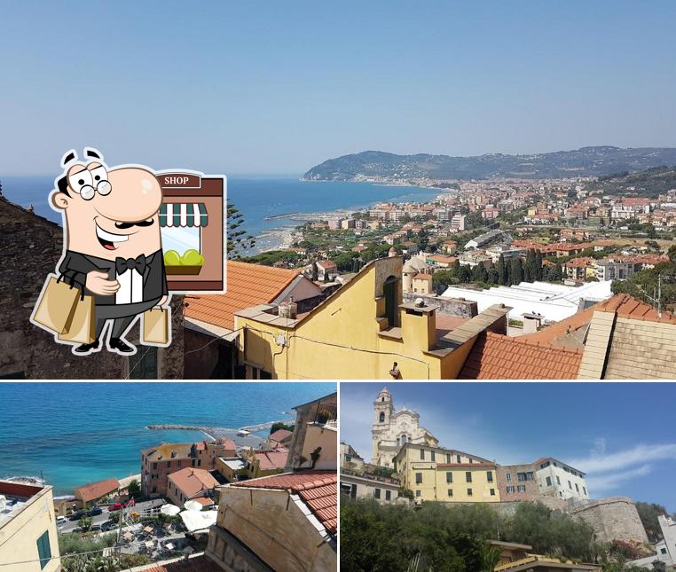 La parte esterna è una caratteristica importante di Ristorante Serafino