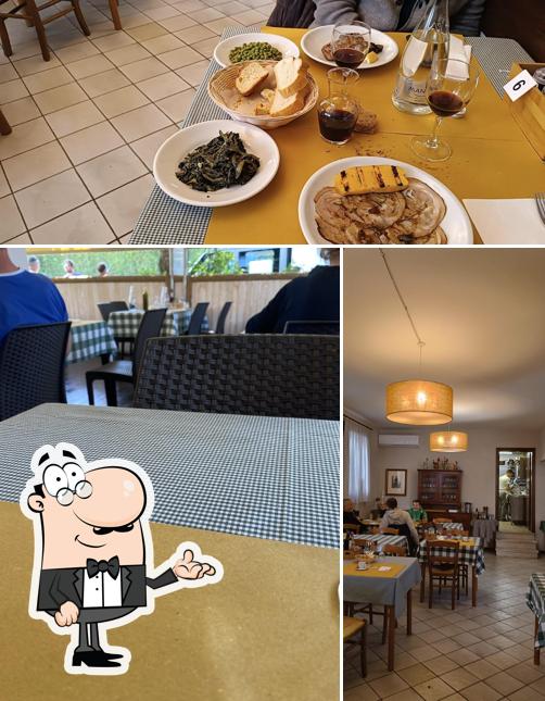 Guarda la foto che presenta la interni e cibo di In Trattoria da Rita e Fabio