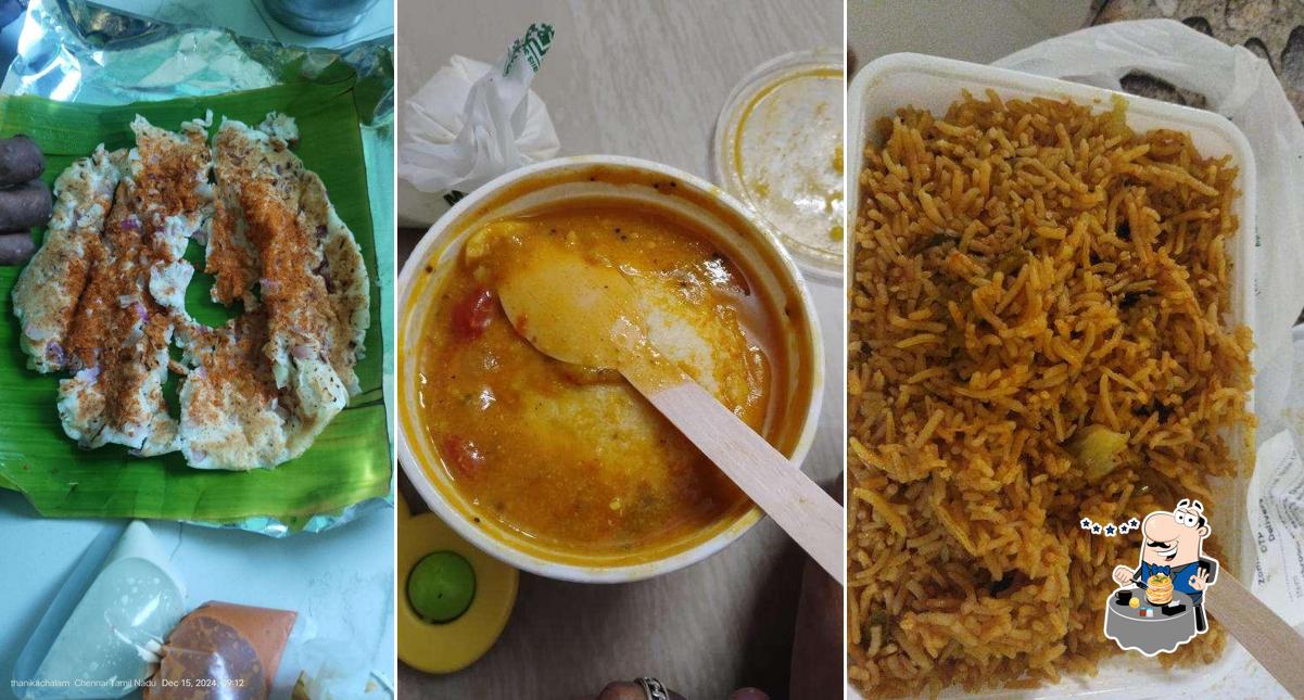 Meals at Meenakshi Bhavan