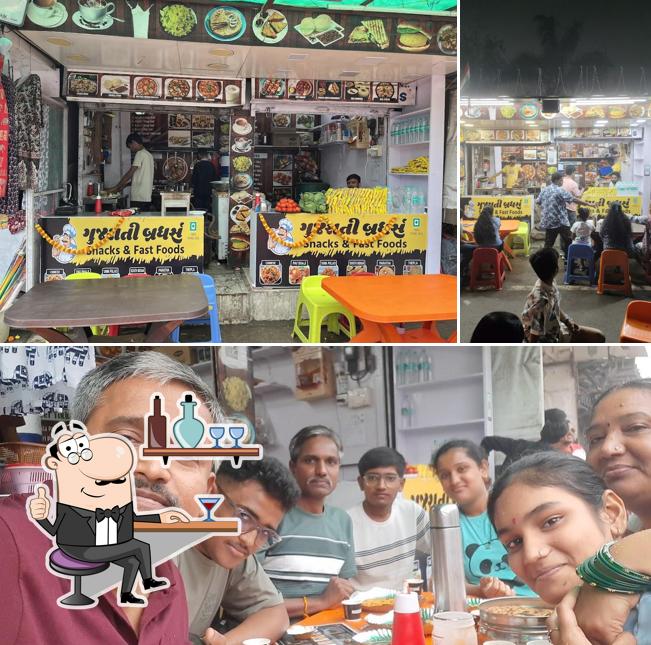 The interior of GUJRATI BROTHER'S SNACKS AND FASTFOOD