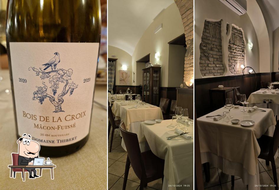 Gli interni di Gallo Ristorante di pesce