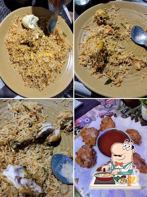 Fried rice at Khana Corner, Gaya, Bihar