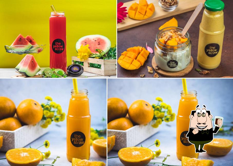 Enjoy a drink at The Yellow Straw