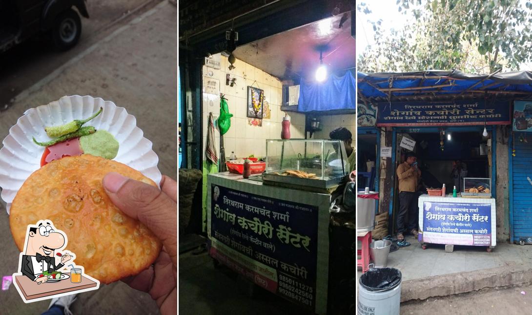 Food at Shegaon Kachori