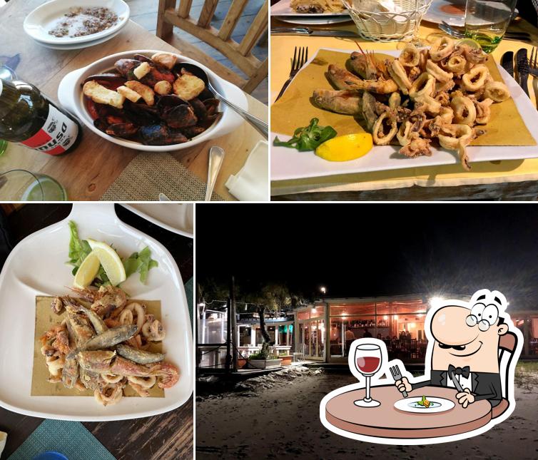 Platti al Ristorante Lo Zenit