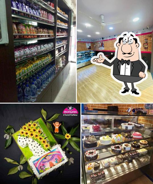 The interior of Monginis