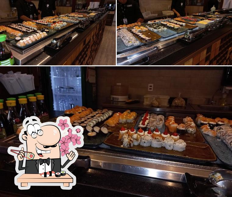 Presenteie-se com sushi no O Matuto