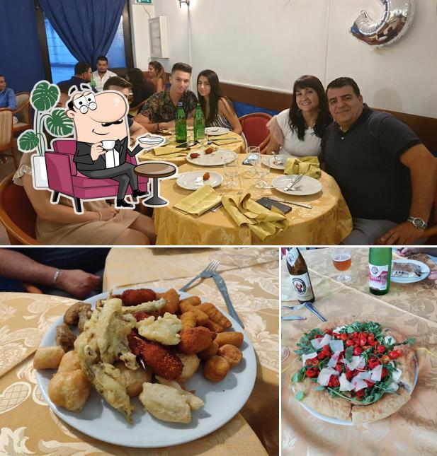 Gli interni di Pizzeria Partenope