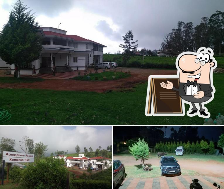 You can get some fresh air outside Atmosphere Resort