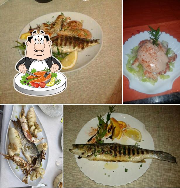 Baia Saraceno restaurant propone un menu per gli amanti dei piatti di mare