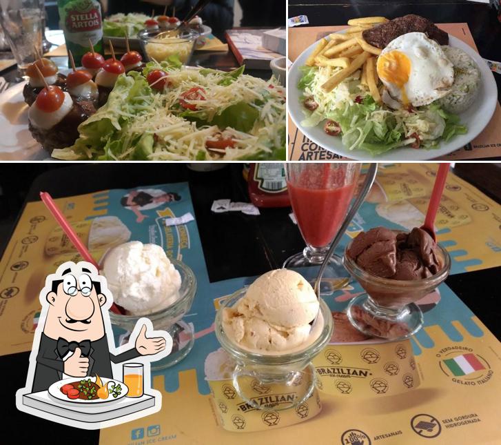 Comida em Brazilian American Burgers - Sudoeste