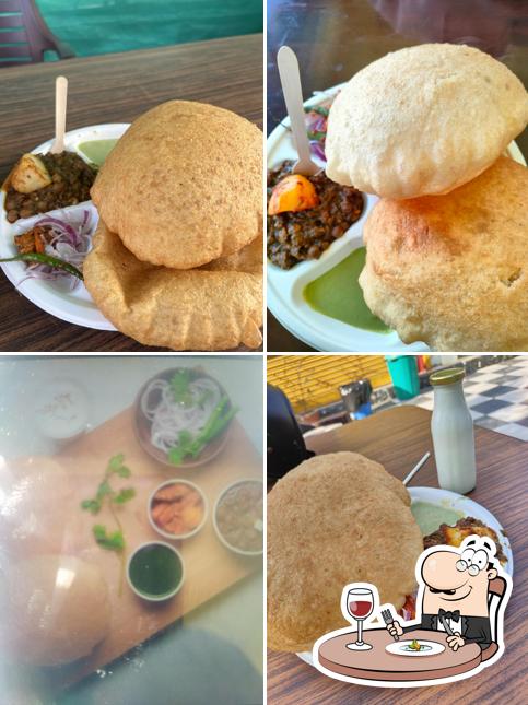 Chole bhature at Pind Bhatura - Sector 10 A