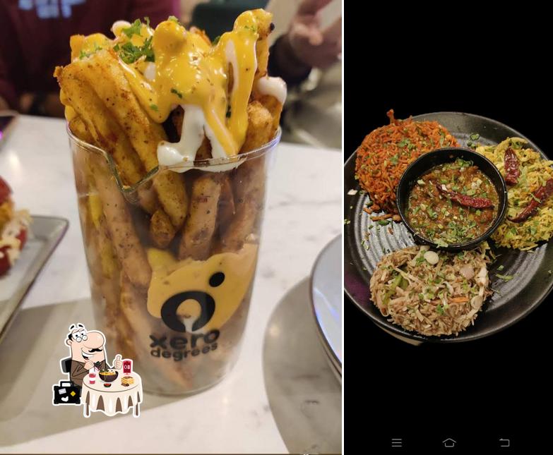 Food at Zero Degrees multi-cuisine restaurant