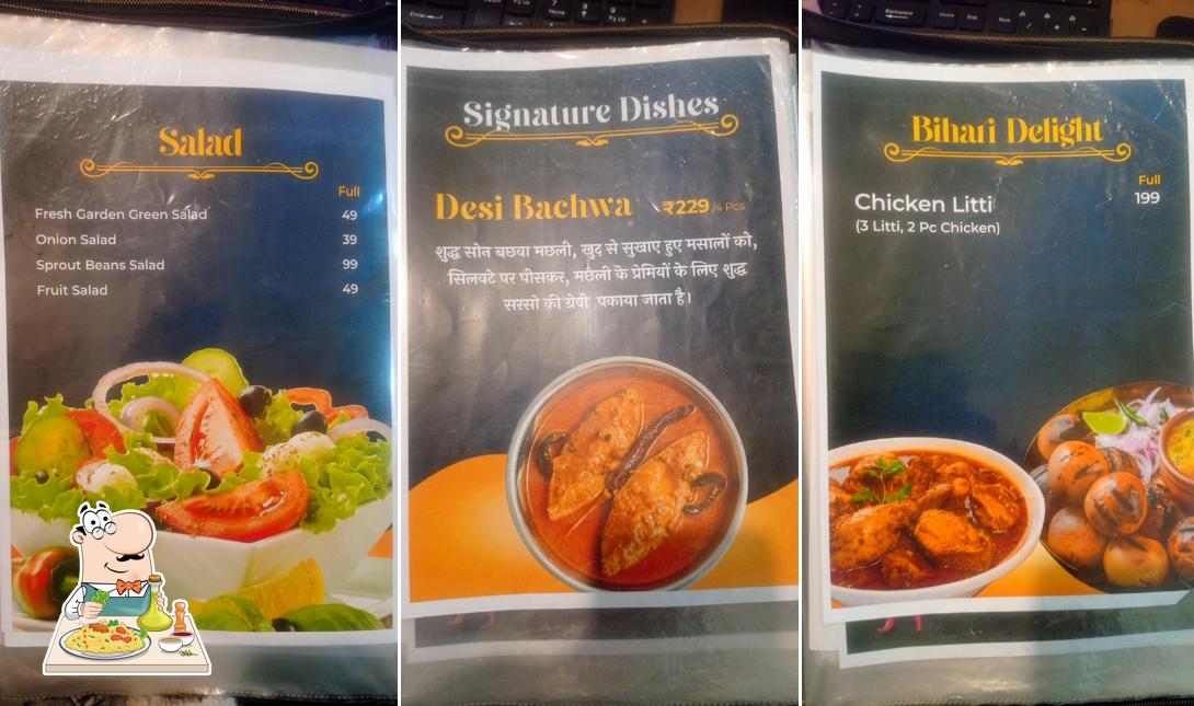 Food at Roti Boti