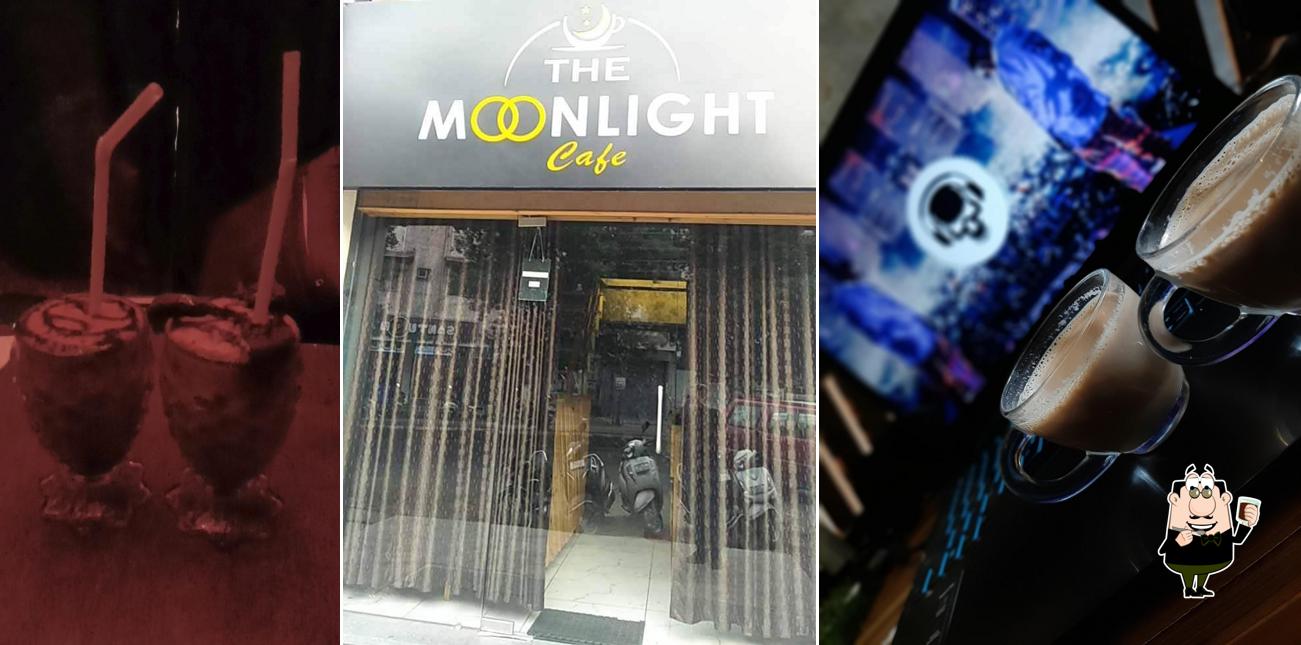Enjoy a beverage at The Moonlight Cafe