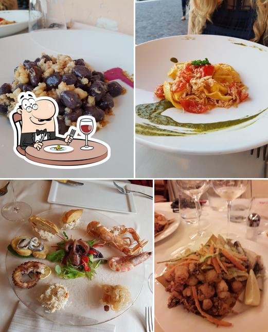 Cibo al Trattoria Al Capitello