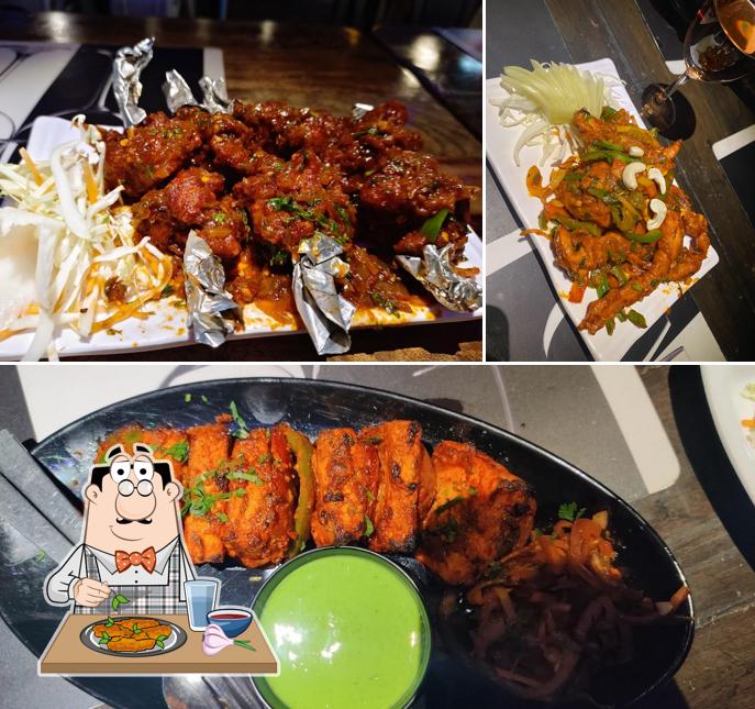 Chicken wings at HIVE SKY BAR LOUNGE