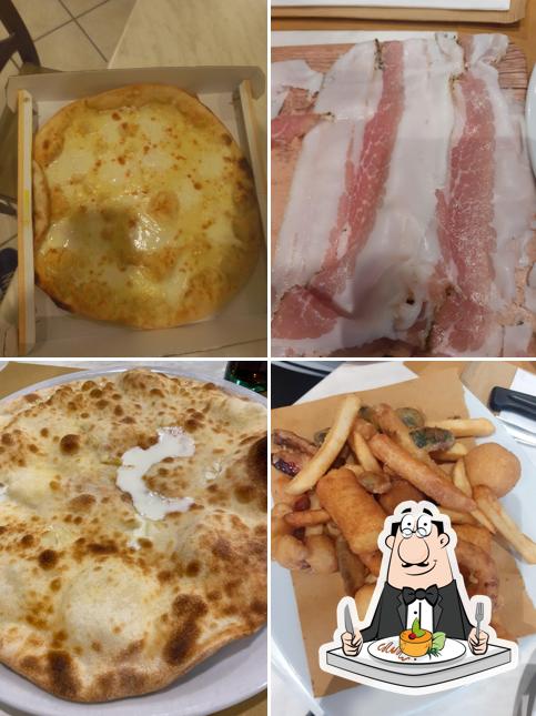 Cibo al Pizzeria All’Angolo del Vecchio Mulino