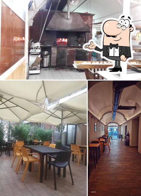 Dai un'occhiata agli interni di Forno a Legna Raparelli