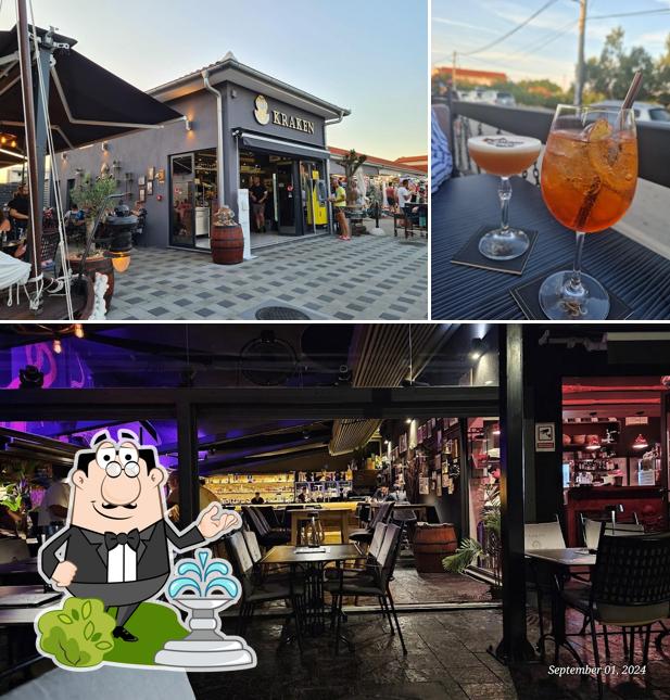 Questa è la foto che presenta la esterno e interni di Kraken Bar Vir