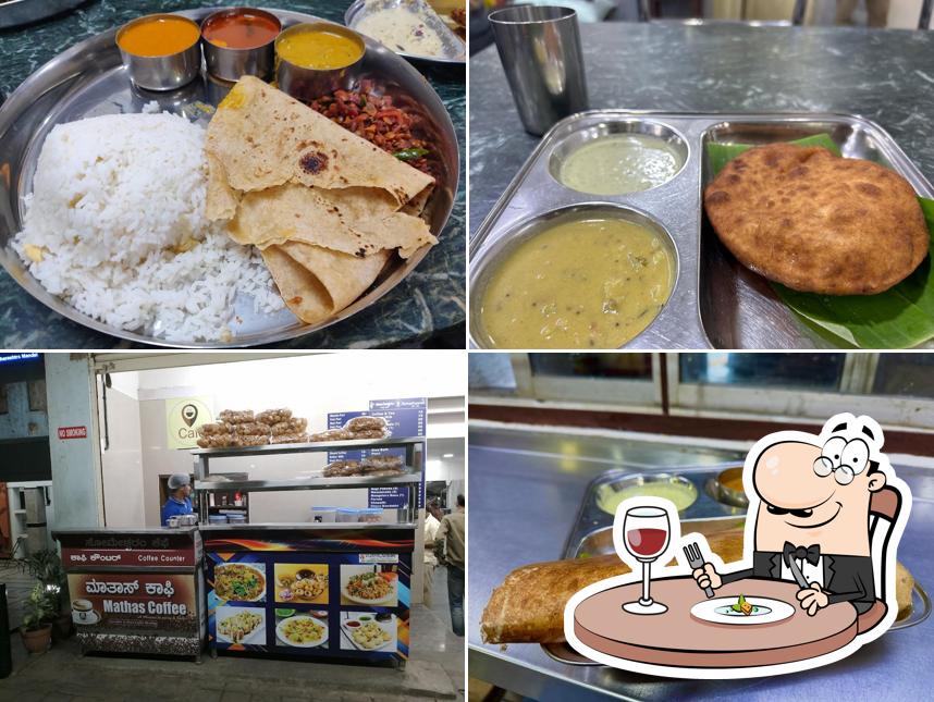 Food at Someshwaram Cafe